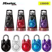 Master Lock 1500ID Lacăt portabil Cameră de evacuare Gym School Club Blocare dulap Cod combinat Blocare direcțională fără cheie
