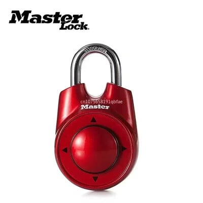Master Lock 1500ID Lacăt portabil Cameră de evacuare Gym School Club Blocare dulap Cod combinat Blocare direcțională fără cheie