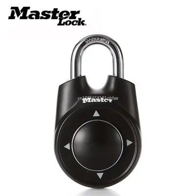 Master Lock 1500ID Lacăt portabil Cameră de evacuare Gym School Club Blocare dulap Cod combinat Blocare direcțională fără cheie