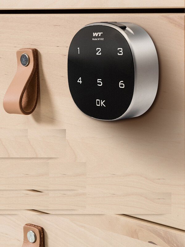 Έξυπνος έλεγχος πρόσβασης από κράμα ψευδαργύρου Πληκτρολόγιο αφής χωρίς κλειδί 6/8 Ψηφιακή ηλεκτρική κλειδαριά ντουλαπιού με κωδικό πρόσβασης για ντουλάπι συρταριού ντουλαπιού