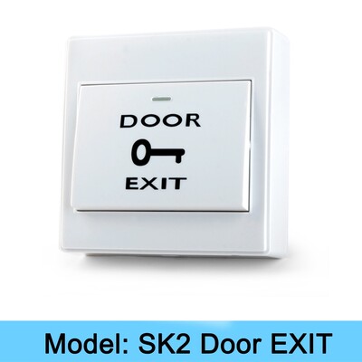 OBO käte tulekindlast plastikust ukse väljapääsunupu avariivabastuslüliti kõigi elektriliste lukkude sissepääsu juhtimissüsteemi jaoks