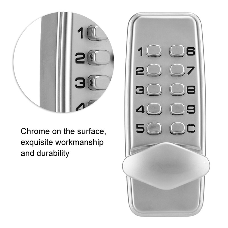 2 ‑ 4 ψηφία Mini Mechanical Lock Ντουλάπα Εσωτερική εξωτερική πόρτα Κωδικός ασφαλείας Κωδικός ασφαλείας Κλειδαριά Μηχανική κλειδαριά