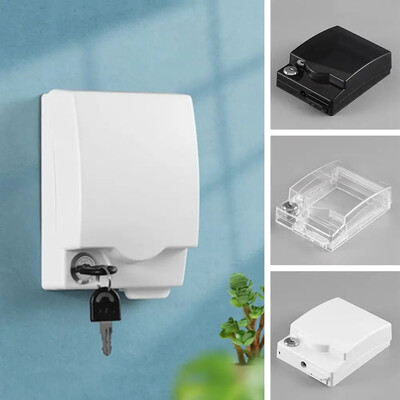 1Pcs 86 Τύπος Lockable Socket Αδιάβροχο Dustproof Box Outdoor Switch Socket Αντικραδασμικό κάλυμμα προστασίας