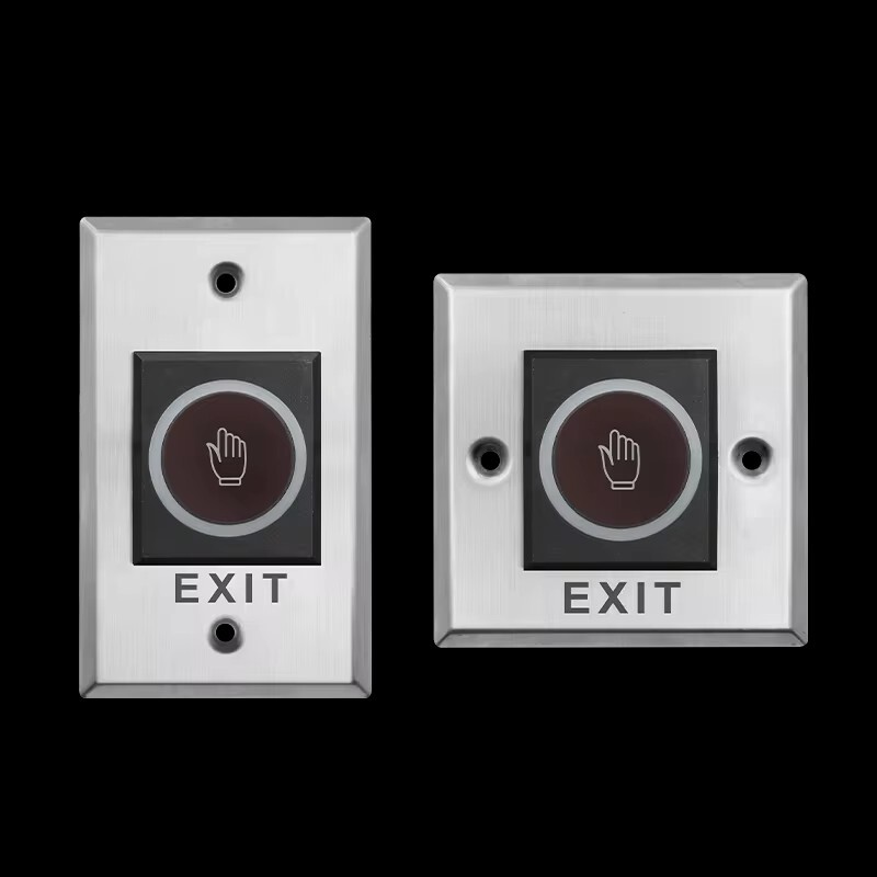 Prieigos mygtukas Durų išėjimo stūmimo jungiklio jutiklinis atleidimo vartų atidarytuvas Durų prieigos kontrolės sistema Įėjimas Atidarykite palieskite