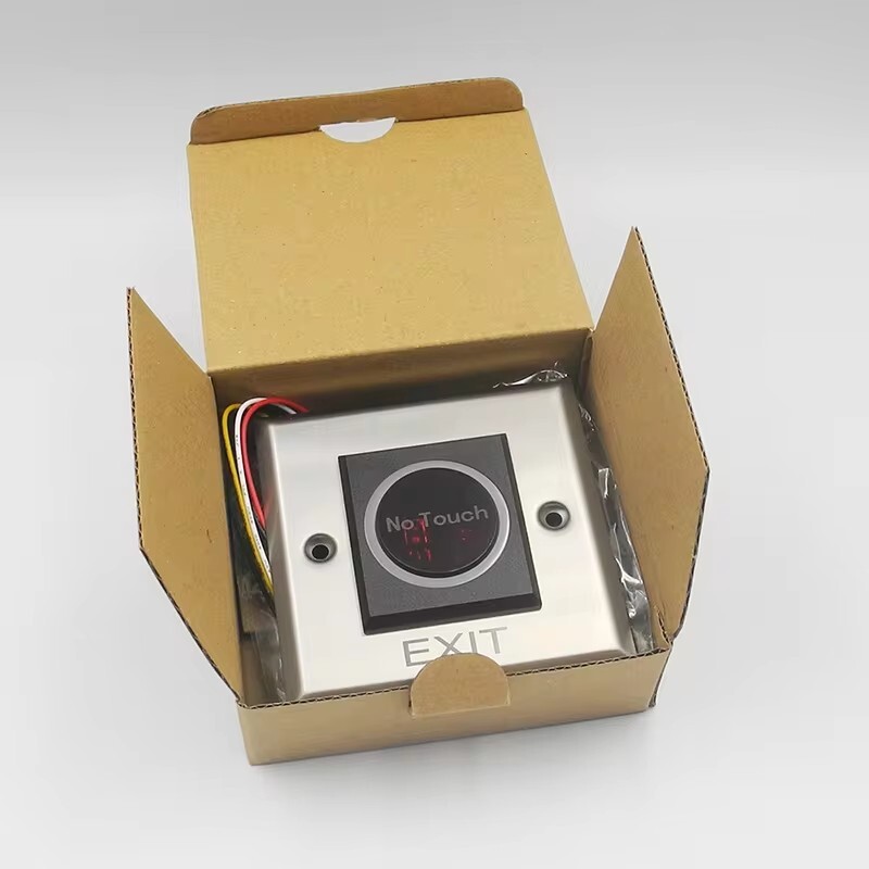 Prieigos mygtukas Durų išėjimo stūmimo jungiklio jutiklinis atleidimo vartų atidarytuvas Durų prieigos kontrolės sistema Įėjimas Atidarykite palieskite