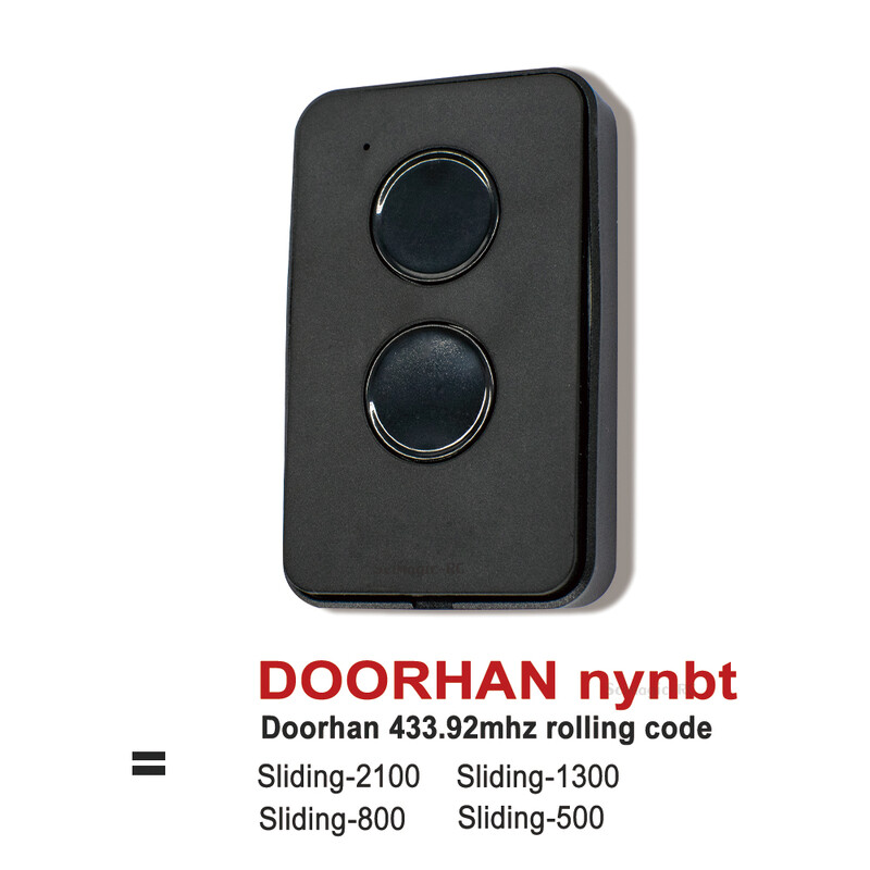 DOORHAN TRANSMITTER - 2 PRO / TRANSMITTER4 Gate Door nuotolinio valdymo pultas 433MHz KeyFob vartams ir užtvaroms