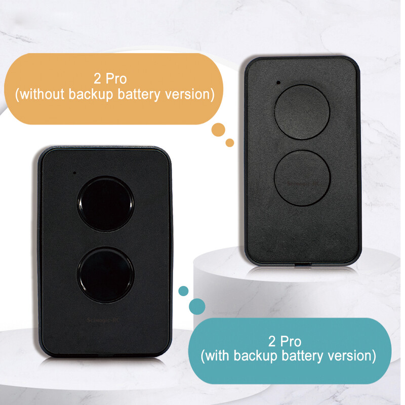 DOORHAN TRANSMITTER - 2 PRO / TRANSMITTER4 Gate Door nuotolinio valdymo pultas 433MHz KeyFob vartams ir užtvaroms