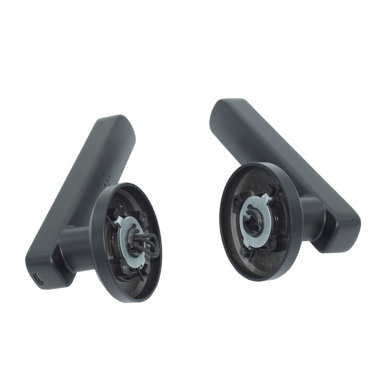 „Tuya SmartLife APP“ išmanioji pirštų atspaudų užraktas su vienu skląsčiu, skirtas vidaus medinėms metalinėms durims