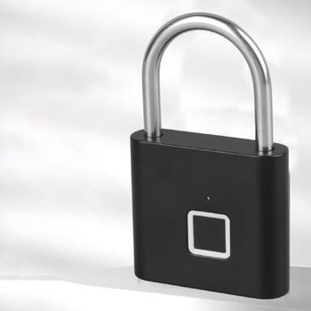 Fingerprint Gym Lock Λουκέτο δακτυλικών αποτυπωμάτων Λουκέτο δακτυλικών αποτυπωμάτων χωρίς κλειδί Αδιάβροχη βιομετρική ηλεκτρονική κλειδαριά USB Επαναφορτιζόμενη