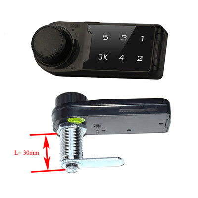 Smart Mini 6 ciparu elektriskā skārientastatūra Paroles numurs Kods Skapja atvilktne Pastkastes slēdzene Horizontāla Vertikāla uzstādīšana