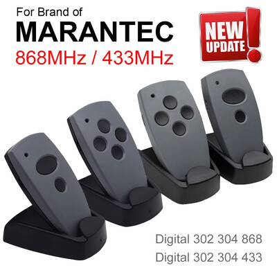 Clone Garage Door Remote Marantec 868 MHz / 433MHz Digital D302 D304 D313 433 D323 D382 D384 131 868 Command 211 212 214 221