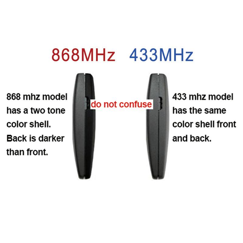 Klooni garaažiukse kaugjuhtimispult Marantec 868 MHz / 433 MHz digitaalsele D302 D304 D313 433 D323 D382 D384 131 868 käsule 211 212 214 221