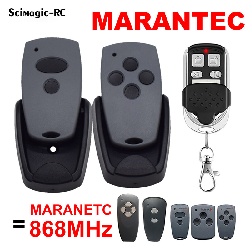 Klooni garaažiukse kaugjuhtimispult Marantec 868 MHz / 433 MHz digitaalsele D302 D304 D313 433 D323 D382 D384 131 868 käsule 211 212 214 221