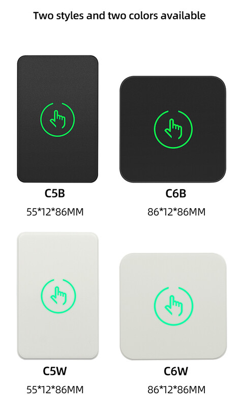 Durų išėjimo mygtuko atleidimo mygtuko atidarymo jungiklis NO COM NC LED lemputė, skirta durų prieigos kontrolės sistemos įėjimo atidarymui, liečiamas išėjimo mygtukas