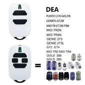 DEA GTI2 GTI4 Garāžas tālvadības pults savietojams DEA GT2 GT4 MIO TR2 TR4 R2N TR4N GOLD 288 289 273 Ritošā koda 433MHz vārtu atvērējs