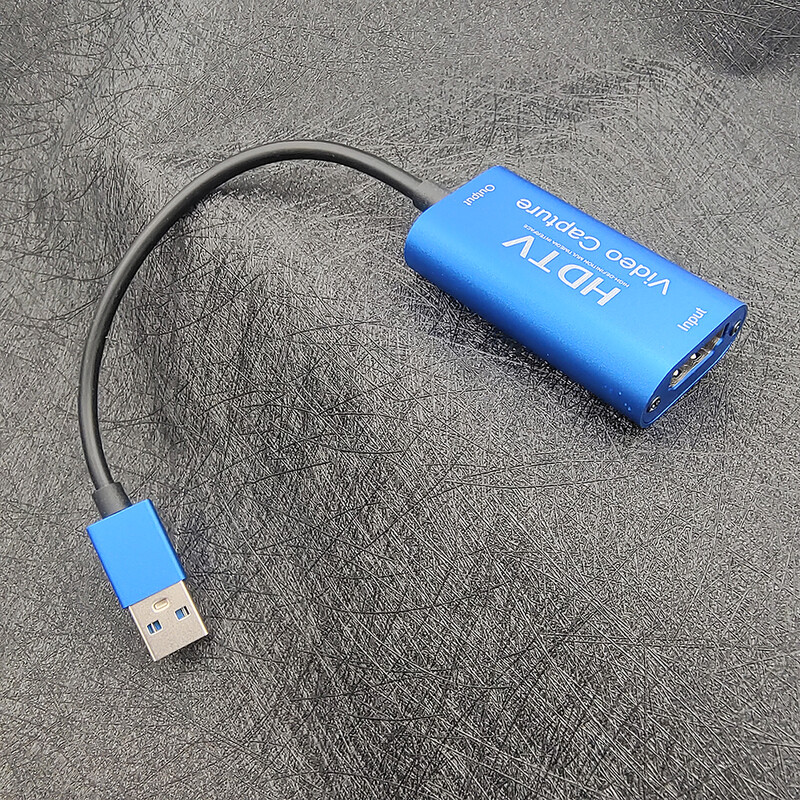 1080P HDMI saderīgs ar USB 3.0 pārveidotāju vairāku displeju grafiskais adapteris datora projektoram HDTV 4K ārējā video uzņemšanas karte