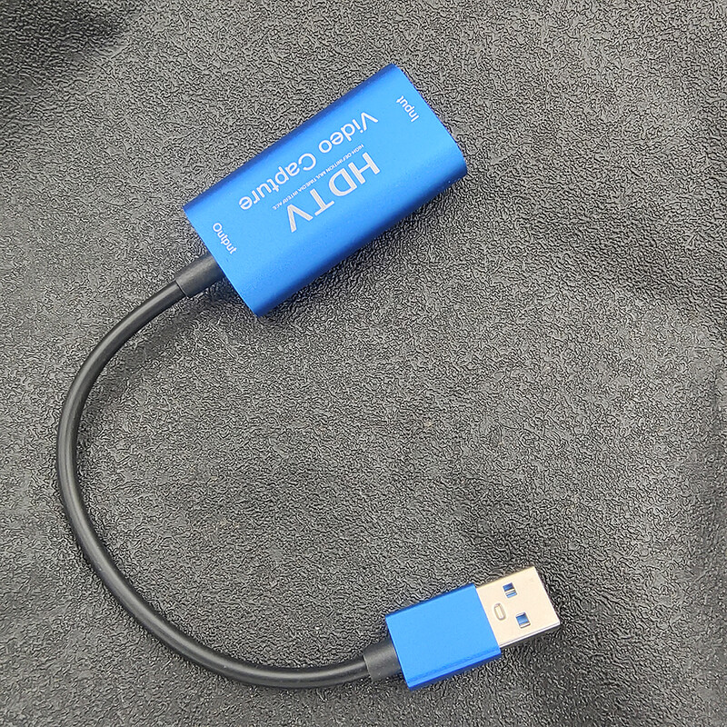 1080P HDMI saderīgs ar USB 3.0 pārveidotāju vairāku displeju grafiskais adapteris datora projektoram HDTV 4K ārējā video uzņemšanas karte