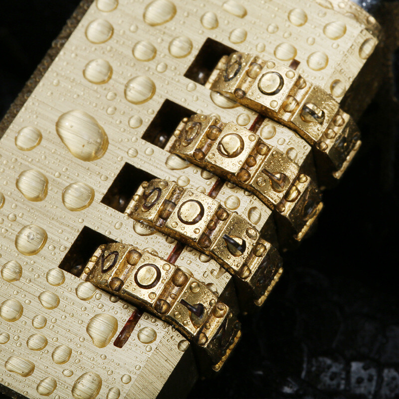 4 skaitmenų slaptažodžio užrakto derinys lagaminas bagažas Metalinis kodas slaptažodžio spynos pakabinamos spynos Kelionės saugios nuo vagystės Cijfersloten