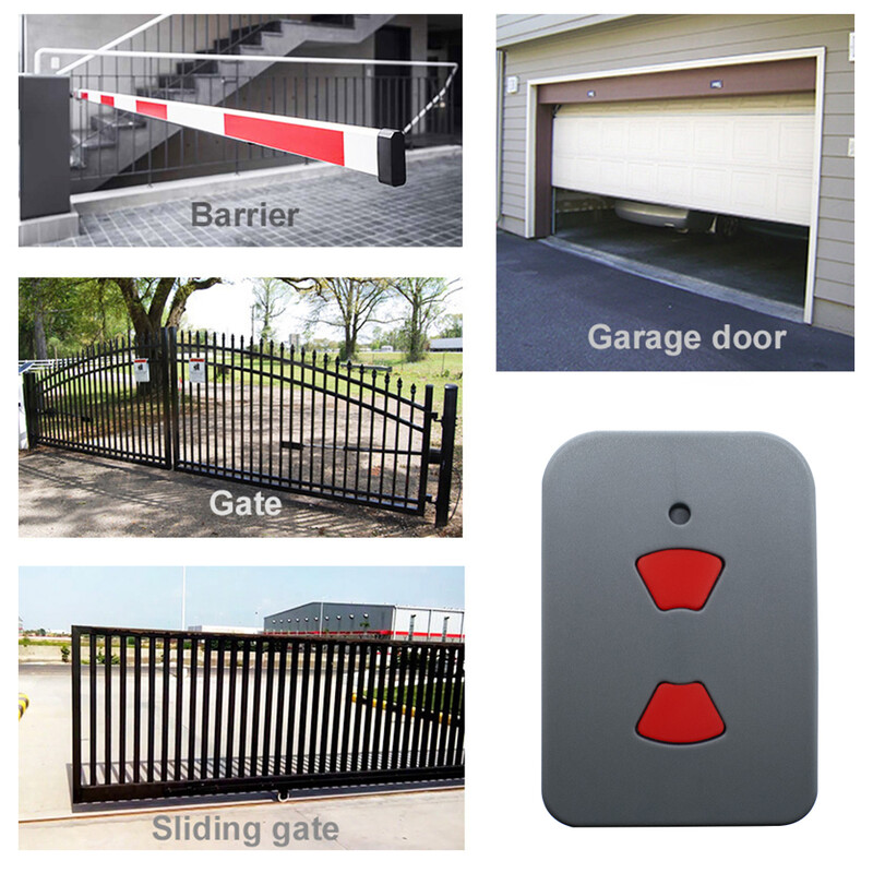 RIB 433-1 433-2 433-3, RIB SUN T433-2CH MOON T433-4CH Garāžas durvju tālvadības pults Fiksētais kods 433,92Mhz kopētāja vārtu atslēgu atvērējs