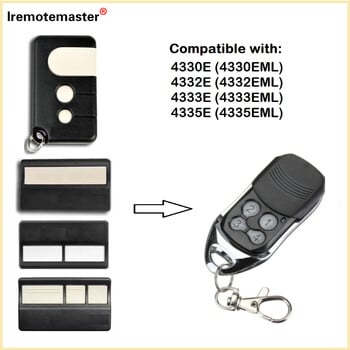 Съвместим BND CAD4 B&D CAD5 Liftmaster 4330E 4335E Easylifter 062162/059116/062170 Гаражно дистанционно управление 433.92mhz Замяна