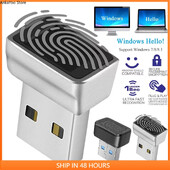 Modul cititor de amprente USB Cititor de scaner pentru laptop pentru Windows 10 Hello PC Blocare notebook Scanner biometric