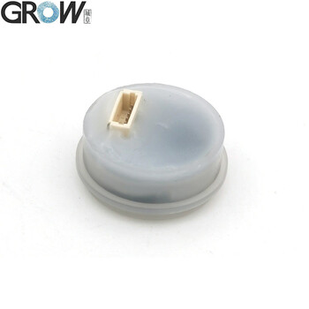 GROW R502-F RGB LED водоустойчив малък DC3.3V диаметър 21.5mm SH1.0-6pin капацитивен кръгъл LED модул за пръстови отпечатъци сензор скенер