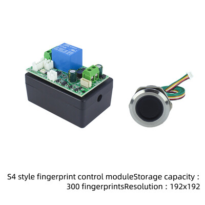 V2 pirkstu nospiedumu releja identifikācijas vadības modulim DC7V-30V ir vairāki regulējami režīmi,