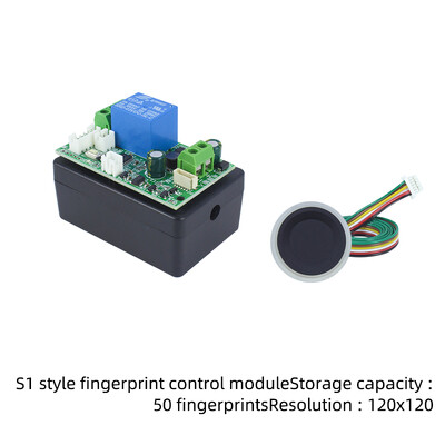 V2 pirkstu nospiedumu releja identifikācijas vadības modulim DC7V-30V ir vairāki regulējami režīmi,