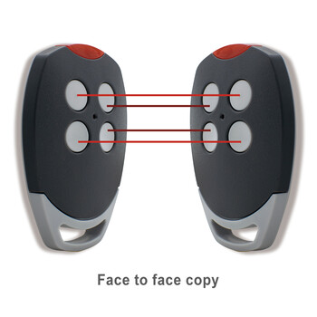 2 τύποι για DITEC GOL4 Rolling Code & DITEC Gol4C Fixed Code Clone 433,92mhz Πομπός τηλεχειριστηρίου γκαραζόπορτας