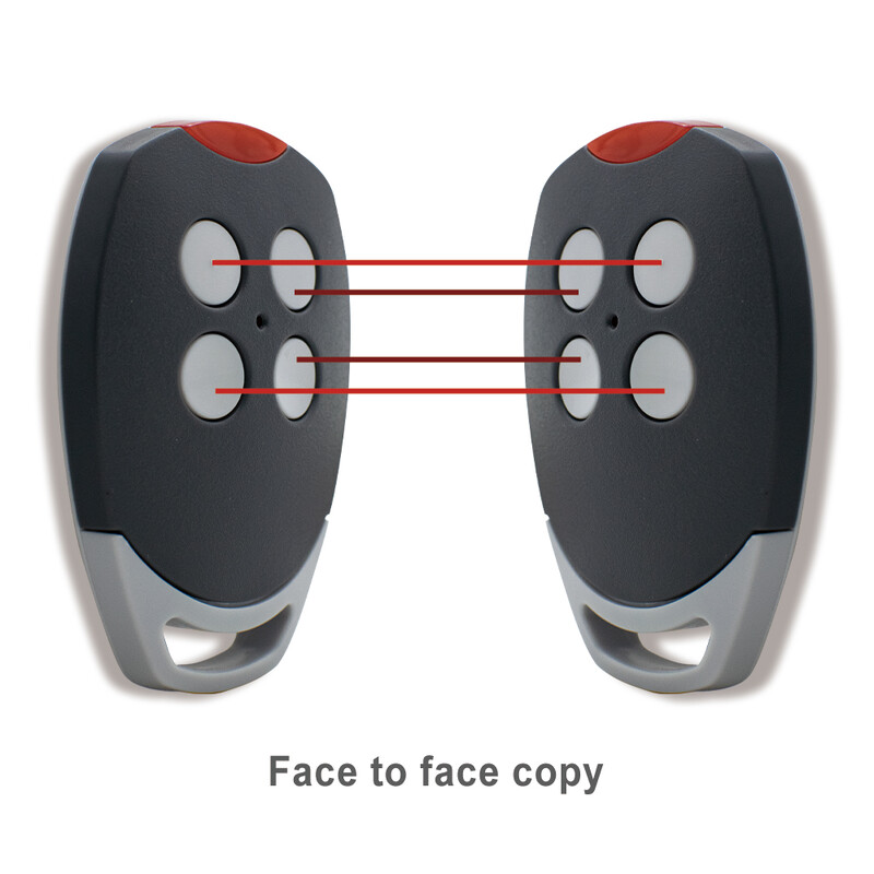 2 tipų DITEC GOL4 riedėjimo kodo ir DITEC Gol4C fiksuoto kodo klonas 433,92 MHz garažo durų nuotolinio valdymo siųstuvas
