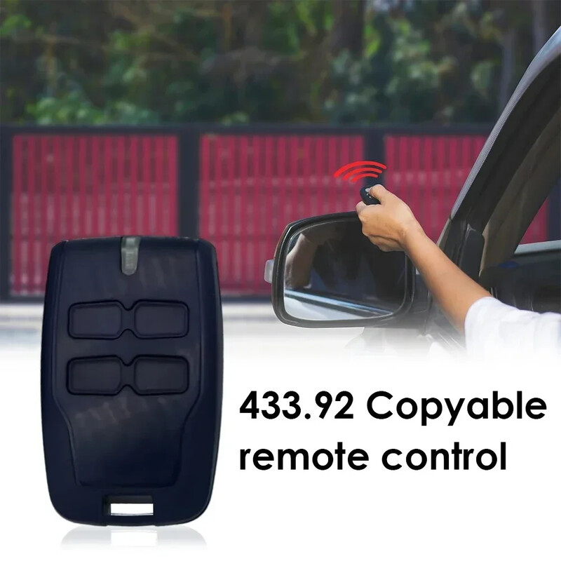 433,92 MHz klooni replikatsiooni kaugjuhtimispult garaažiukse kaugjuhtimispuldi vastuvõtja veerev kodeerimissüsteem intelligentne garaažiuks