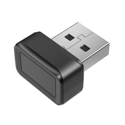 USB pirkstu nospiedumu atslēgu lasītājs pret krāpšanos biometriskais pirkstu nospiedumu skeneris operētājsistēmai Windows Hello Dongle PC Mini drošības atslēga 360° Touch