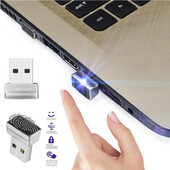 Modul de citire a cheilor de amprentă USB pentru Windows 7 8 10 11 Hello Lacăt pentru scaner biometric pentru laptopuri Modul de deblocare a amprentei pentru computer