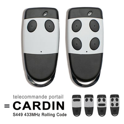 Cardin S449 QZ1 QZ2 QZ3 QZ4 Τηλεχειριστήριο γκαραζόπορτας CARDIN TXQ449100 TXQ449200 TXQ449300 TXQ449400 433,92 MHz Μπρελόκ πύλης