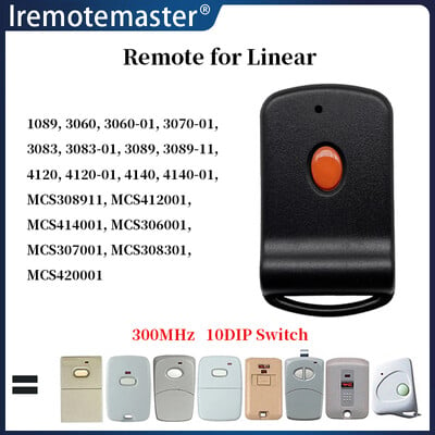 Για 3060 3089 Multi Code 10 Dip Switch Garage Door Remote Control Transmitter 300 MHz Multi-Code 308911