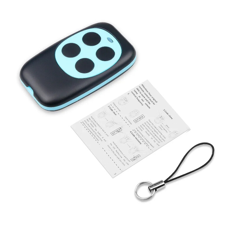 433Mhz garāžas durvju replikācijas universālā tālvadības pults RF raidītājs bezvadu tālvadības pults 433.92Mhz durvju replikācijai