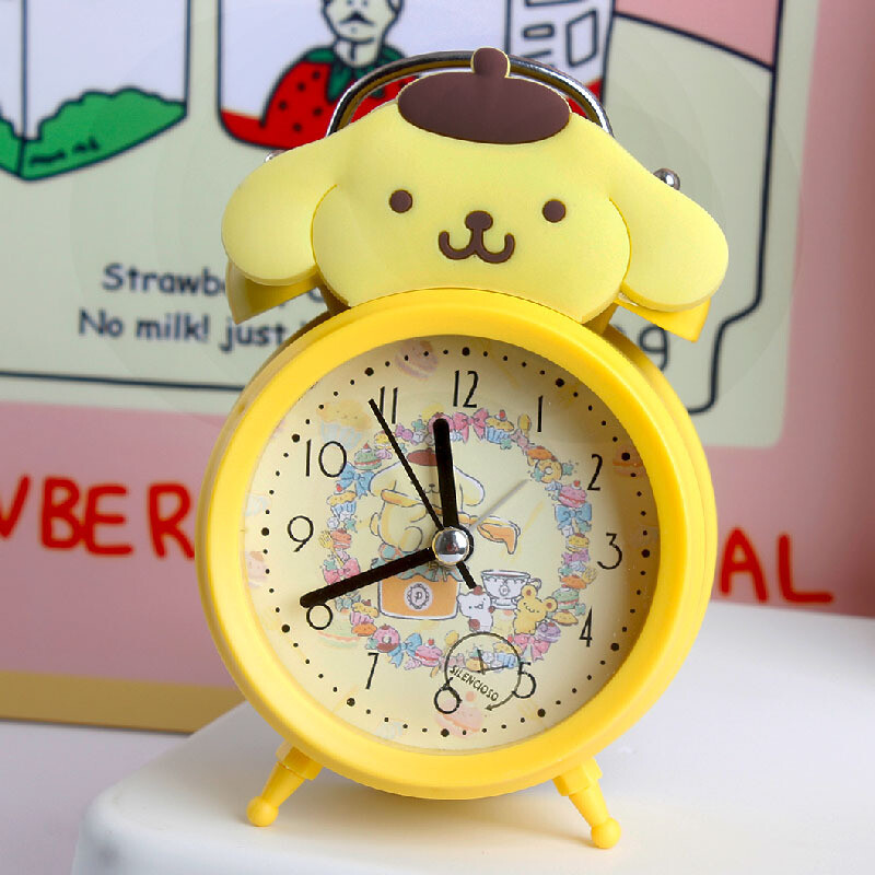 Ārējā tirdzniecība pārrobežu multfilma vienradzis studentu guļamistabas naktsgaldiņš klusā tīrīšana otrā kustība multfilma stunda modinātājs akumulators nakts lampa