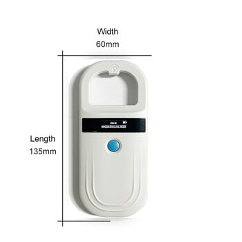 Pet ID Reader 134,2Khz FDX-B Pet Scanner ISO11784/5 Chip Transponder Animal RfID USB Dog Cat Horse Handheld Led Scanner