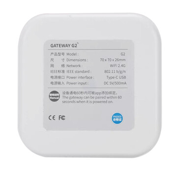 TTLOCK G2 / G3 / G4 Wifi Gateway για έξυπνη κλειδαριά πόρτας TTLock τηλεχειριστήριο κινητού τηλεφώνου LOCK Ξεκλείδωμα μετατροπέα Bluetooth σε Wi-Fi