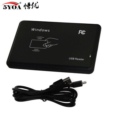 Θύρα USB Reader RFID EM4100 TK4100 125khz ID IC 13,56mhz S50 S70 Παράθυρο υποστήριξης ανεπαφικής κάρτας Linux