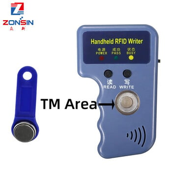 RW1990 TM Копир RFID Дубликатор Четец TM1990 ibutton DS-1990A I-Button Handheld 125KHz T5577 EM4305 EM4100 Ключове Tag Card