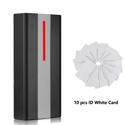 125 khz RFID prieigos kontrolės skaitytuvas 2000 vartotojo artumo RFID kortelių skaitytuvas prieigos kontrolės sistema vandeniui atspari IP67 Wiegand įvestis