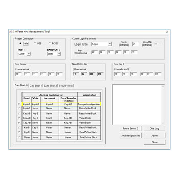 NFC ACR122U Αναγνώστης έξυπνης κάρτας RFID Εγγραφής Αντιγραφέας Αντιγραφέας Εγγράψιμο λογισμικό κλώνου USB S50 13,56mhz ISO 14443+5 τμχ Ετικέτα UID