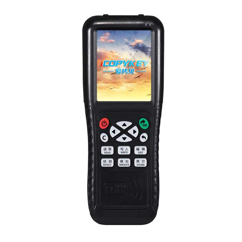 NFC viedkaršu lasītājs rakstītājs RFID kopētājs 125KHz 13,56MHz USB Fob programmētājs Kopēt šifrētu atslēgu ar balss apraidi X100