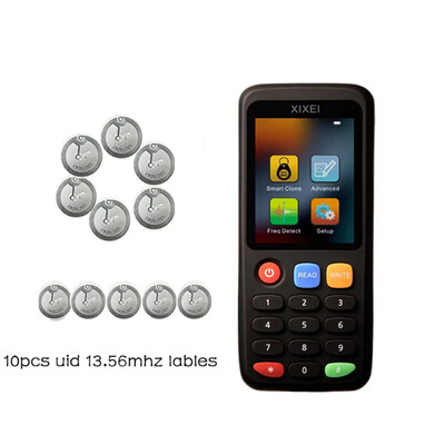 Нов Ntag213 215 Key Writer Rfid четец на смарт карти ID Badge Копирно устройство 13.56mhz Nfc декодер Дубликатор Ic Id Chip Tag Clone X7