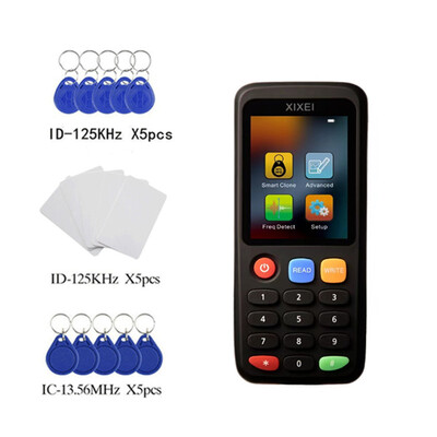 Нов Ntag213 215 Key Writer Rfid четец на смарт карти ID Badge Копирно устройство 13.56mhz Nfc декодер Дубликатор Ic Id Chip Tag Clone X7