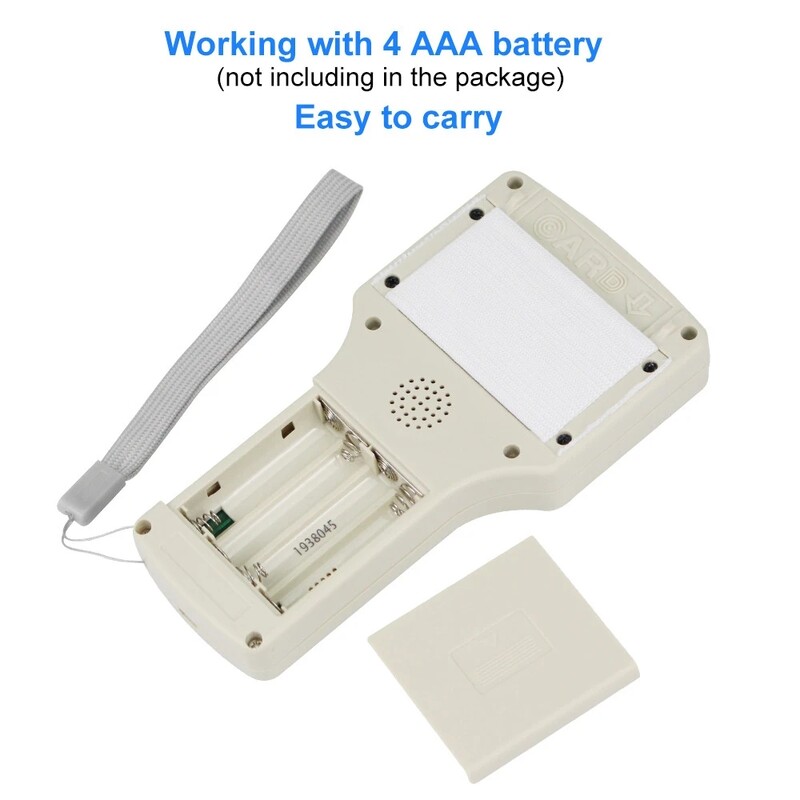 10 frekvences NFC viedkaršu lasītāja rakstīšanas pavairotājs 125 K 13,56 MHz RFID kopētājs USB fob programmētājs kopēšanas šifrētās atslēgas replikators