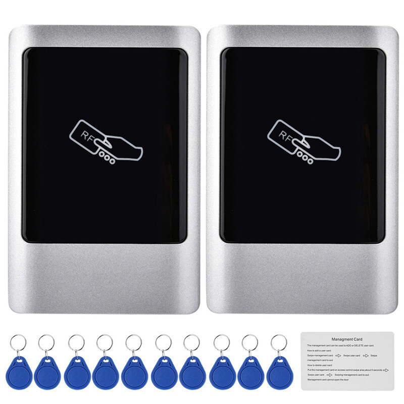 125Khz karšu lasītājs piekļuves karšu lasītājs durvju karšu lasītājs RFID lasītājs āra Wiegand ūdensizturīgs durvju piekļuves pārvaldības viedkarte