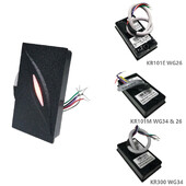 KR101E KR101M KR300 Wiegand 26 34 RFID 125Khz IC 13,56mhz Σύστημα ελέγχου πρόσβασης πόρτας Slave Card Reader