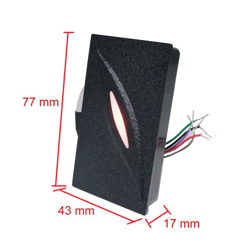 KR101E KR101M KR300 Wiegand 26 34 RFID 125Khz IC 13,56mhz Σύστημα ελέγχου πρόσβασης πόρτας Slave Card Reader